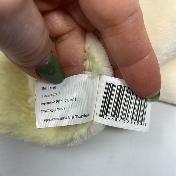 Kellytoy Duck Baby Lovey Security Blanket Rattle Yellow 2017 Chick - Picture 9 of 9